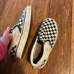 Checkered vans